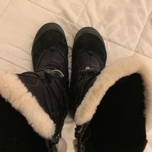 Merrell Tall OptiWarm black insulated snow boot